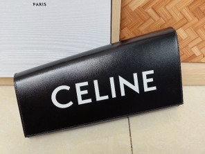 셀린느 CELINE 프린트 비대칭 클러치